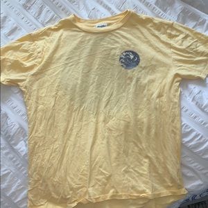 Yellow graphic tee from Tillys